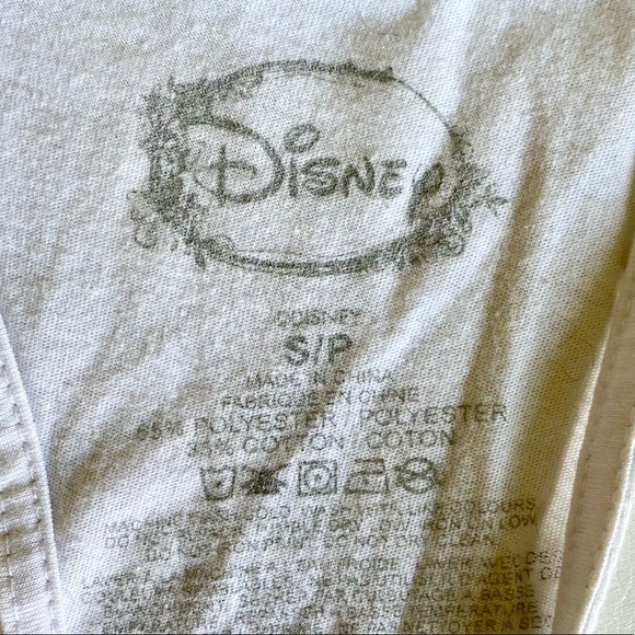 DISNEY’S THE LITTLE MERMAID WHITE BACK-LESS TANK TOP - Picture 3 of 4